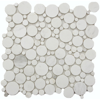 MBC901<br> Marble Mosaic Tile on 12x12 Mesh MBC901<br> Marble Mosaic Tile on 12x12 Mesh