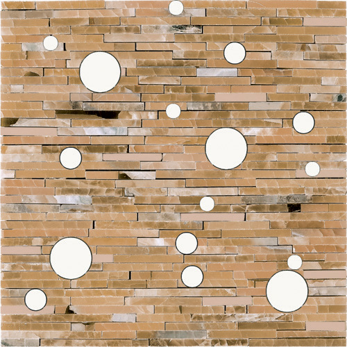 MBJ713<br>Jade and Marble Mosaic Tile on 12 x 12 Mesh MBJ713<br>Jade and Marble Mosaic Tile on 12 x 12 Mesh